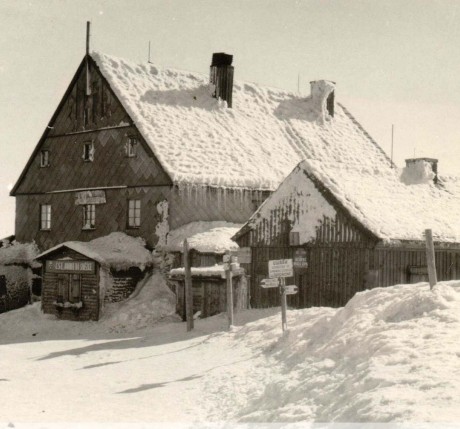 Historia schronisk na Śnieżce